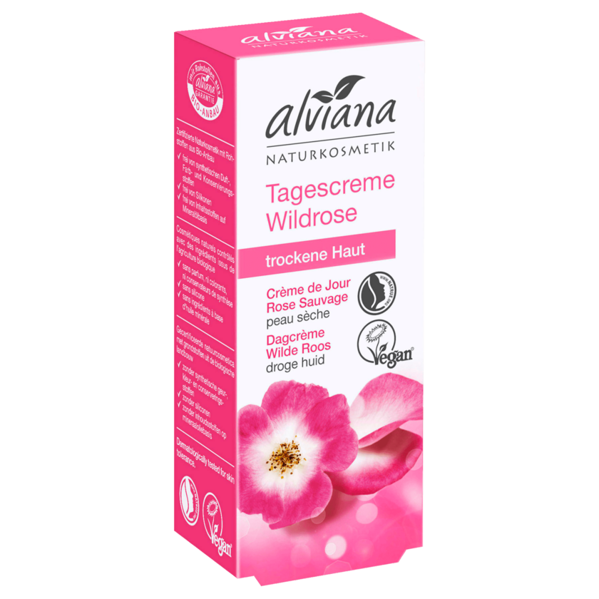 Alviana Tagescreme Bio-Wildrose 30ml